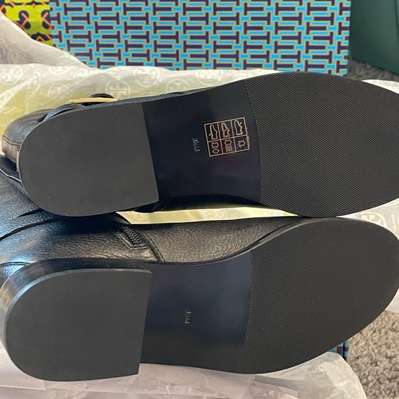 Women Tory burch broke riding tall knee boots size 9.5 new with box - Picture 2 of 9